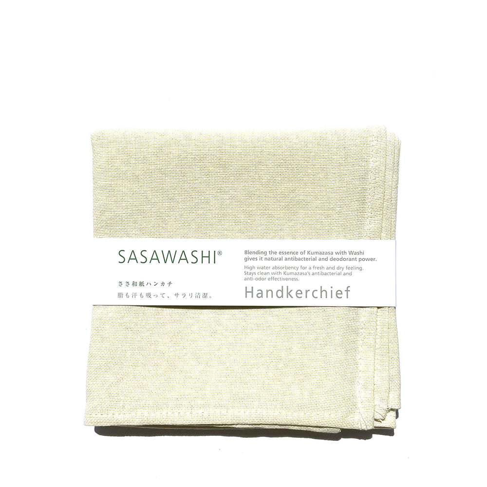 Sasawashi Handkerchief - Beige