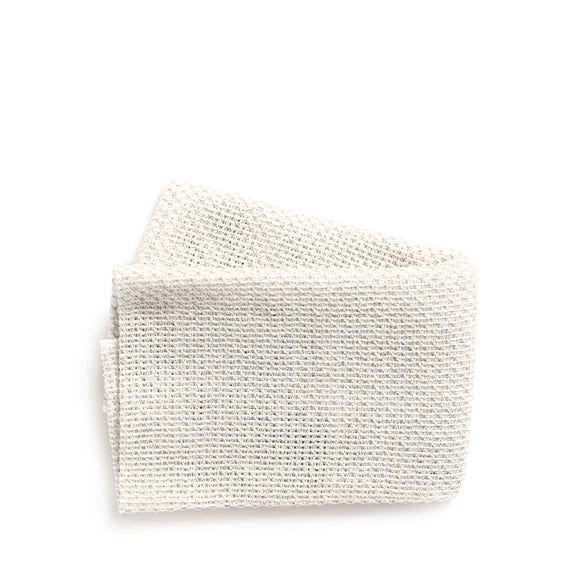 Sasawashi Mesh Body Scrub Towel - White