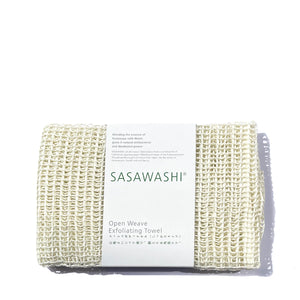 Sasawashi Open Weave Exfoliating Towel