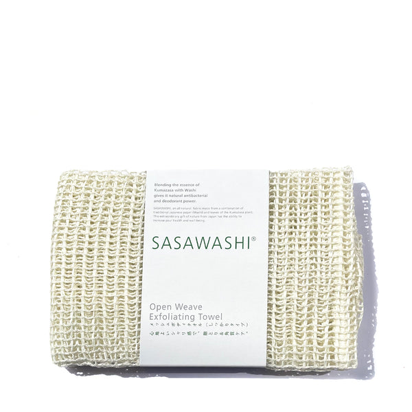 Sasawashi Open Weave Exfoliating Towel