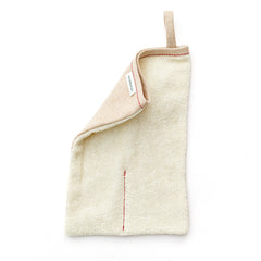 Sasawashi Red Stitch Scrub Mitt