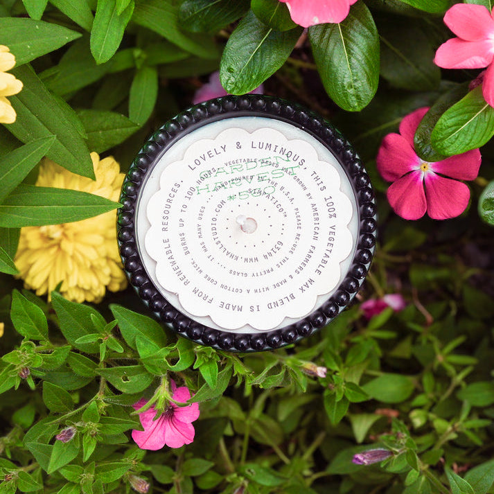 Simpatico Garden Harvest Hobnail 100hr Candle