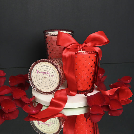 Simpatico Honeysuckle Hobnail 100hr Candle