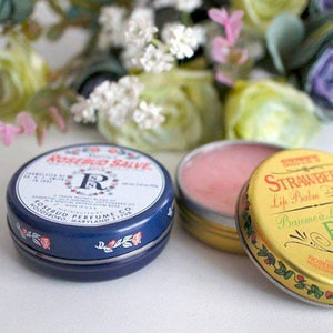 Smith's Rosebud Strawberry Lip Balm - Tin