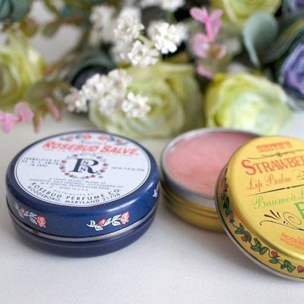 Smith's Rosebud Strawberry Lip Balm - Tin
