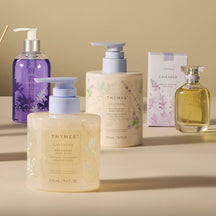 Thymes Lavender Nourishing Hand Wash in Glass