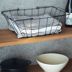 Thick Linen Tea Towel: White