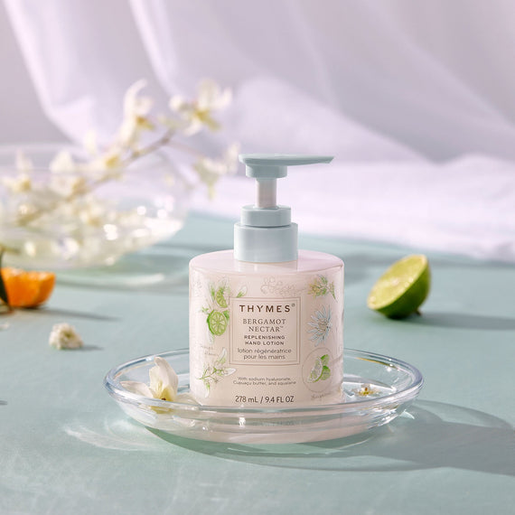 Thymes Bergamot Nectar Hand Lotion in Glass