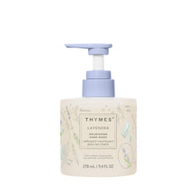 Thymes Lavender Nourishing Hand Wash in Glass