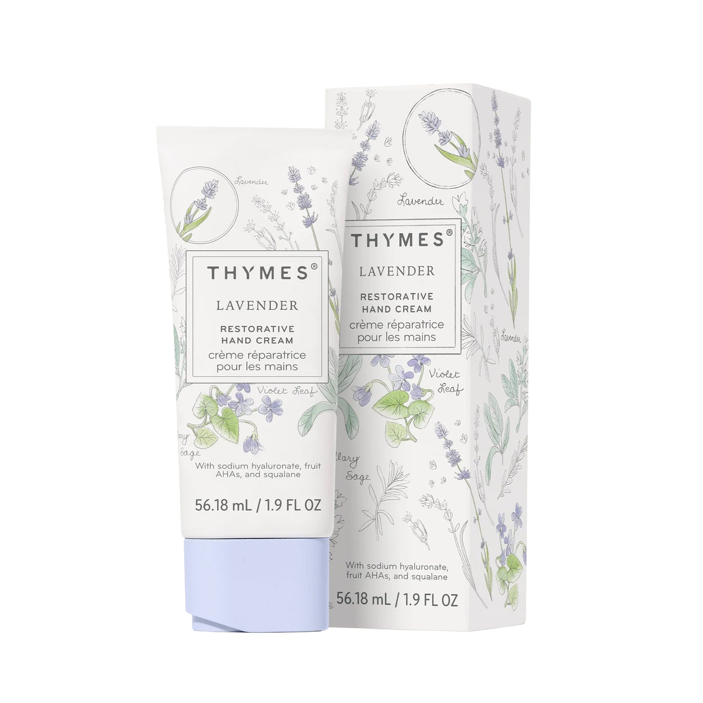 Thymes Lavender Replenishing Hand Cream