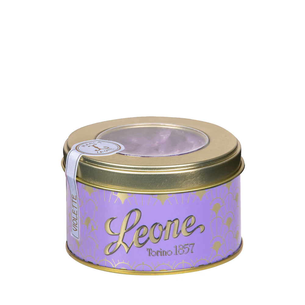 Violet Candy Drops in Round Tin - 150g