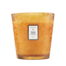 VOLUSPA Baltic Amber Boxed 3 Wick Hearth Candle
