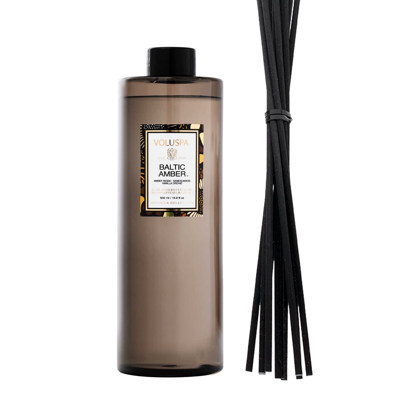 VOLUSPA Baltic Amber Diffuser Refill + Reeds