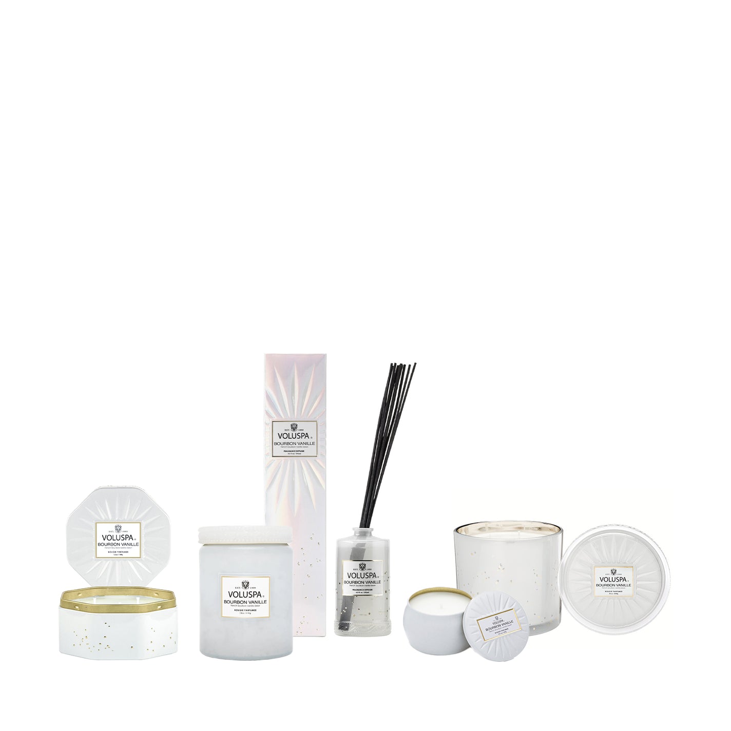 VOLUSPA Bourbon Vanille 50hr Candle