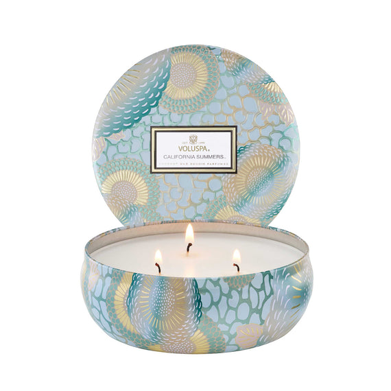 VOLUSPA California Summers 3 Wick Candle
