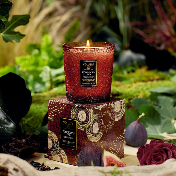 VOLUSPA Forbidden Fig 60hr Classic Candle