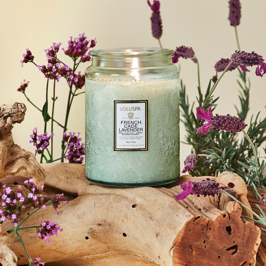 VOLUSPA French Cade & Lavender 100hr Candle