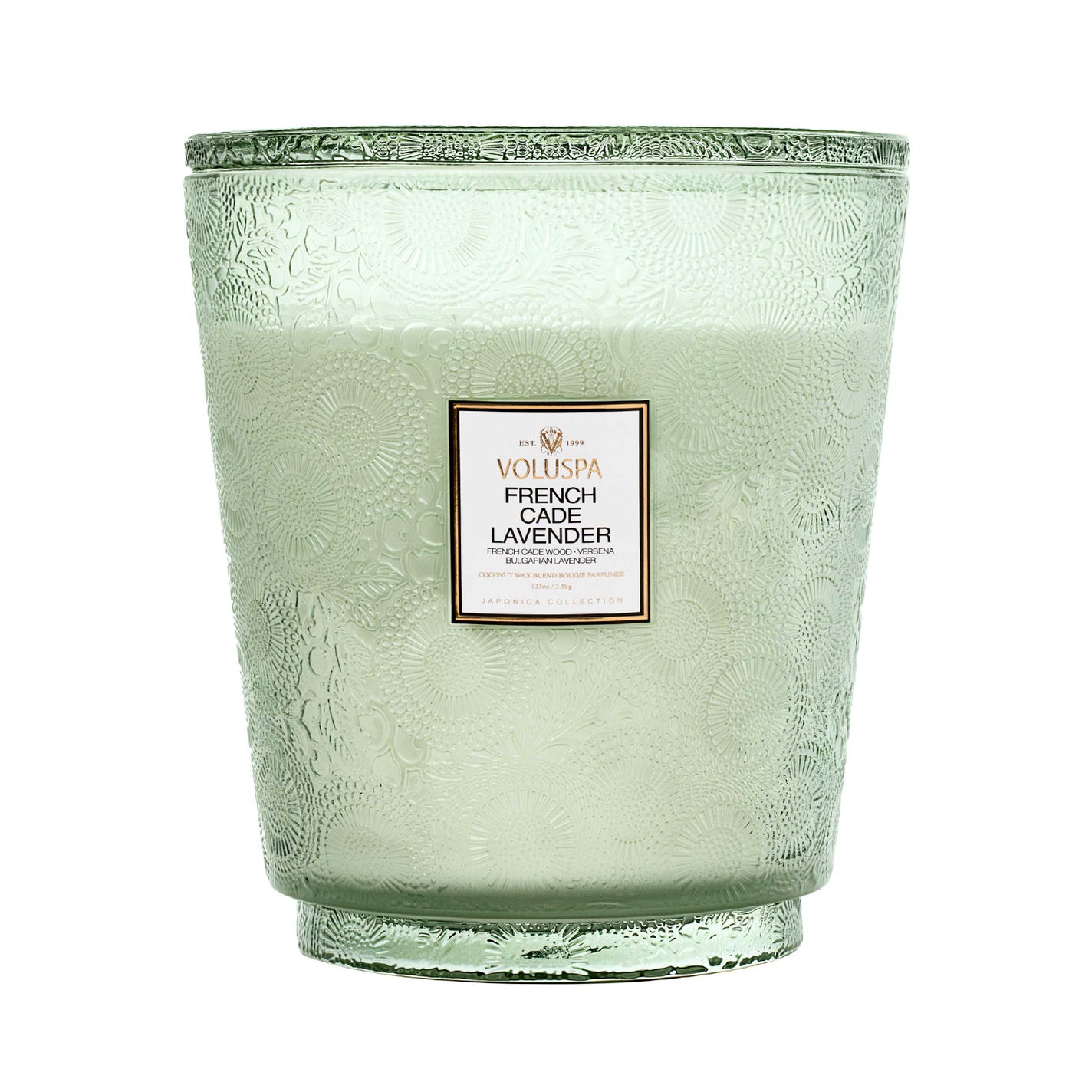 VOLUSPA French Cade & Lavender 250hr/3.5kg Hearth Candle