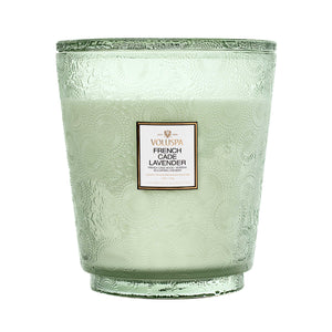 VOLUSPA French Cade & Lavender 250hr/3.5kg Hearth Candle