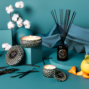 VOLUSPA French Linen 3 Wick Tin Candle