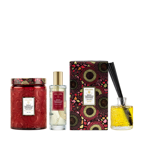 VOLUSPA Goji Tarocco Orange Best Sellers - Value $185