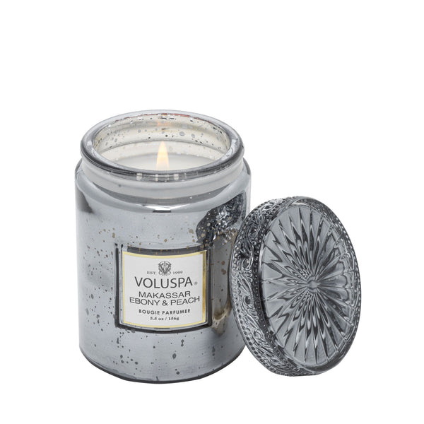VOLUSPA Makassar Ebony & Peach 50hr Candle