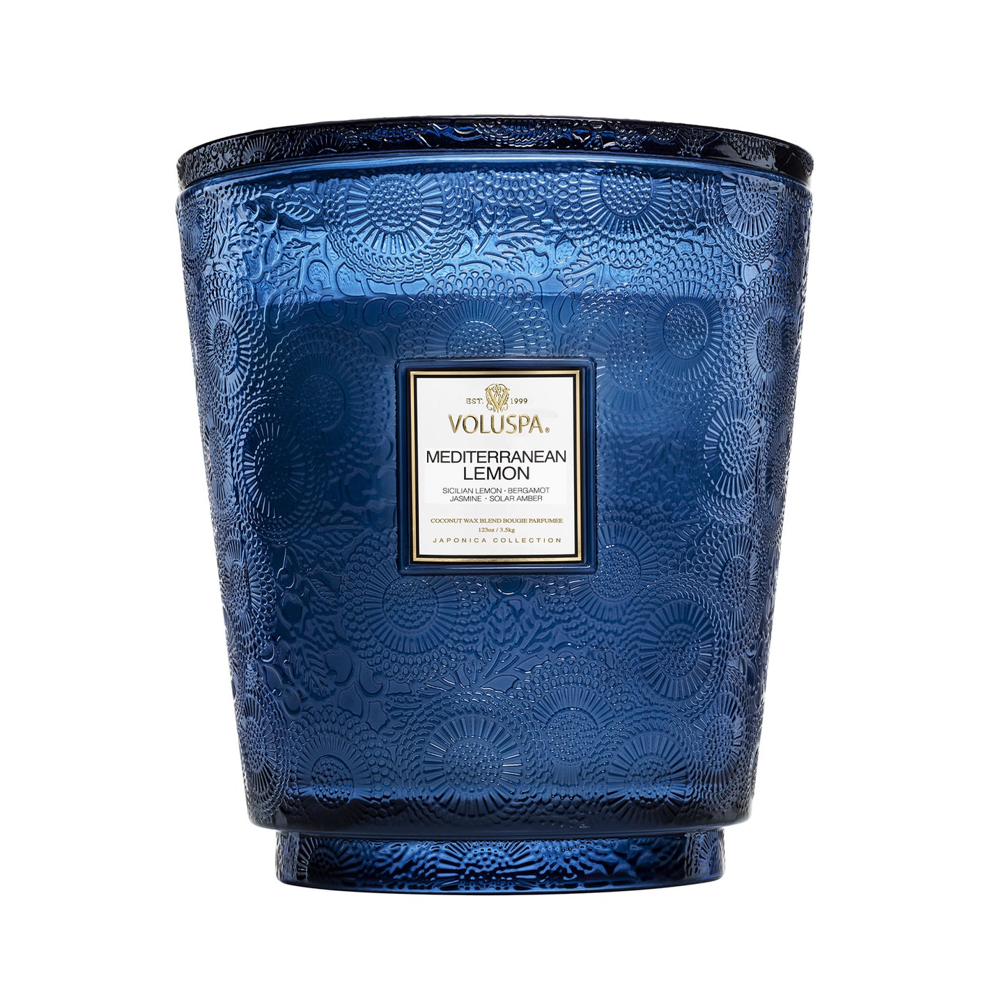 VOLUSPA Mediterranean Lemon 250hr/3.5kg Hearth Candle
