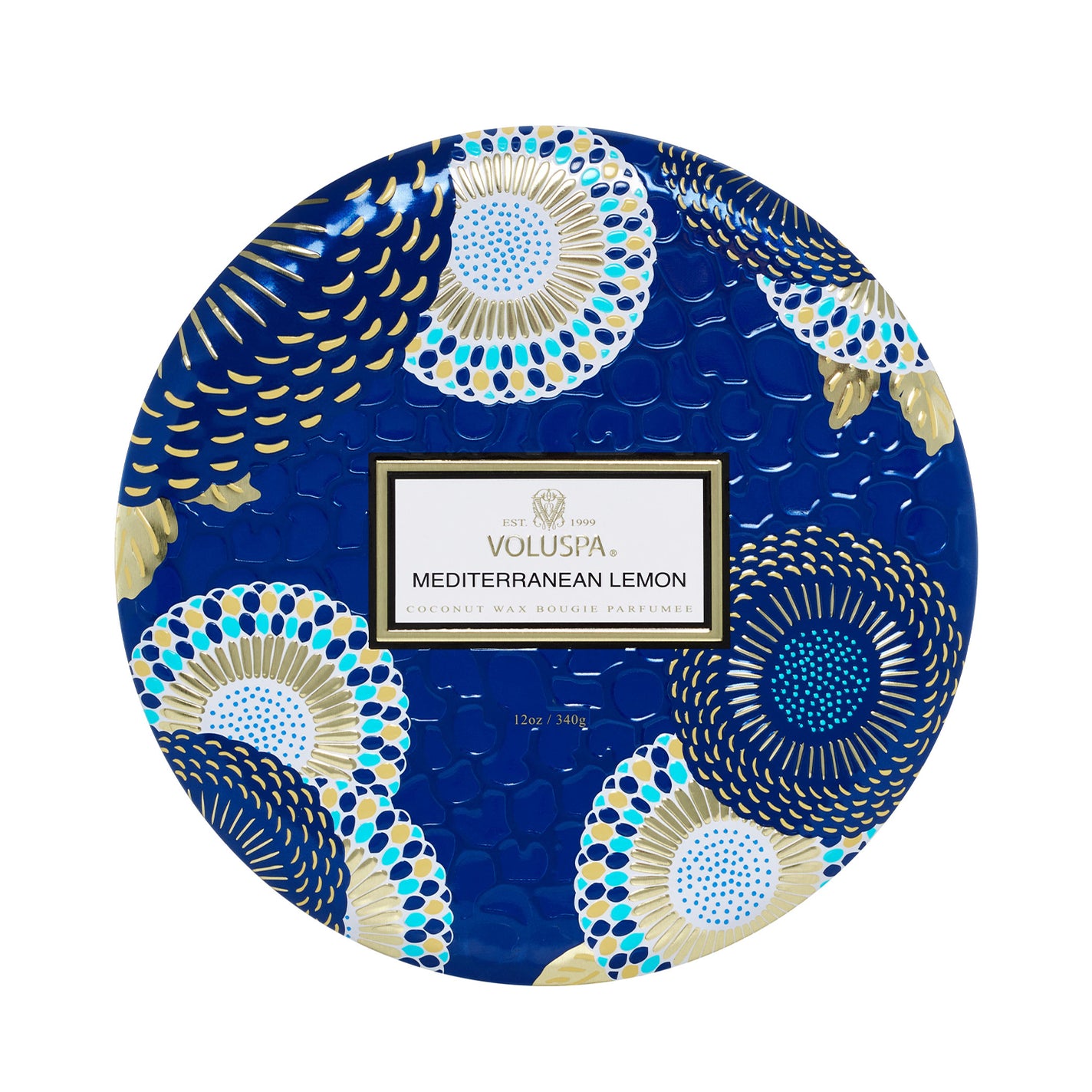 VOLUSPA Mediterranean Lemon 3 Wick Candle