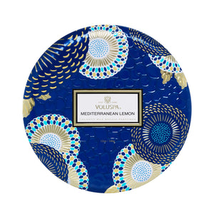VOLUSPA Mediterranean Lemon 3 Wick Candle