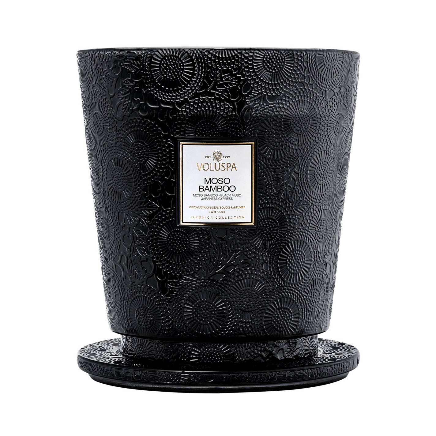 VOLUSPA Moso Bamboo 250hr/3.5kg Hearth Candle