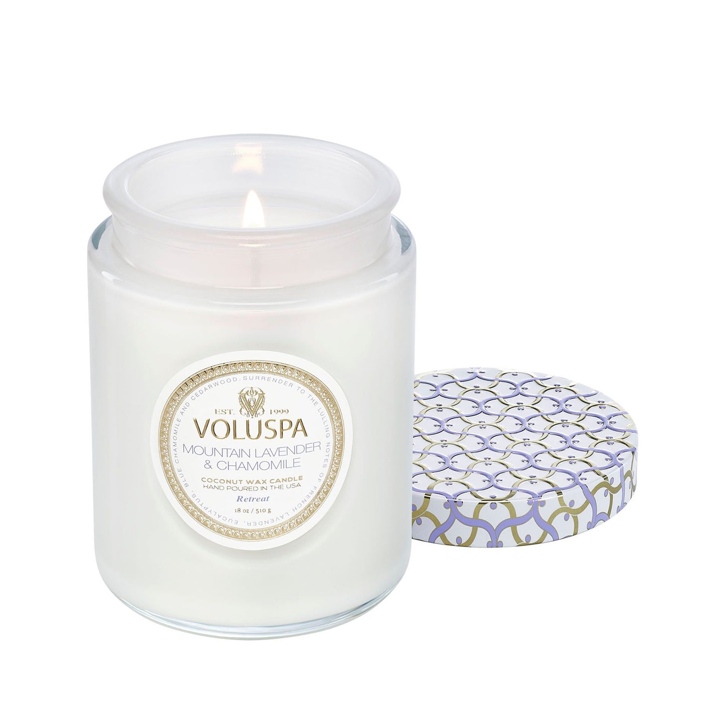 VOLUSPA Mountain Lavender & Chamomile 100hr Candle