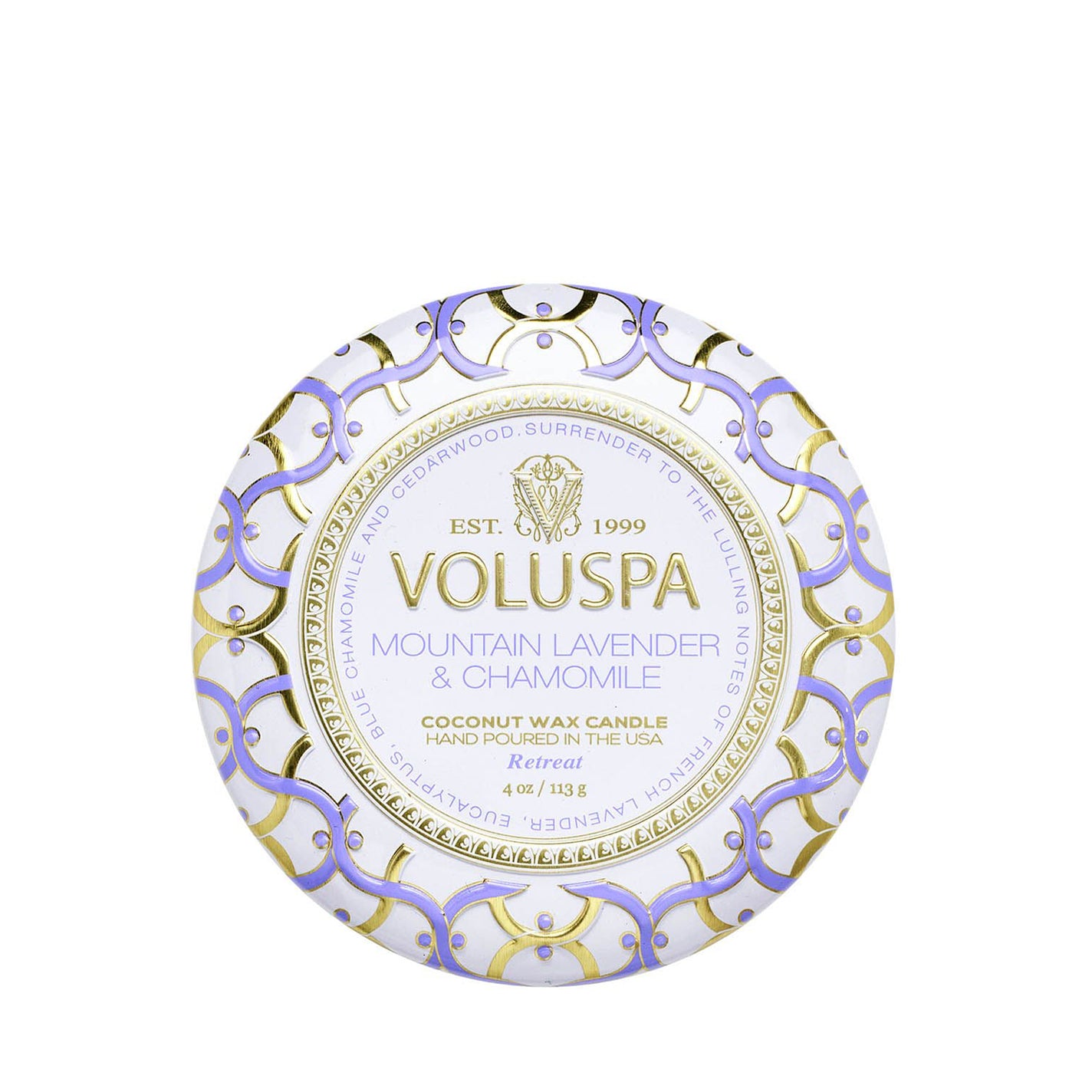 VOLUSPA Mountain Lavender & Chamomile Decorative Candle