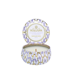 VOLUSPA Mountain Lavender & Chamomile Petite Tin Candle