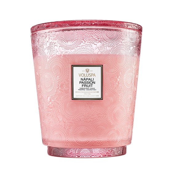 VOLUSPA Nāpali Passion Fruit 250hr/3.5kg Hearth Candle