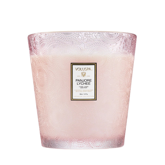 VOLUSPA Panjore Lychee Boxed 3 Wick Hearth Candle