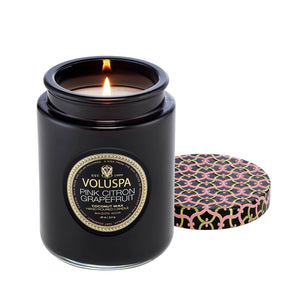 VOLUSPA Pink Citron Grapefruit 100hr Candle