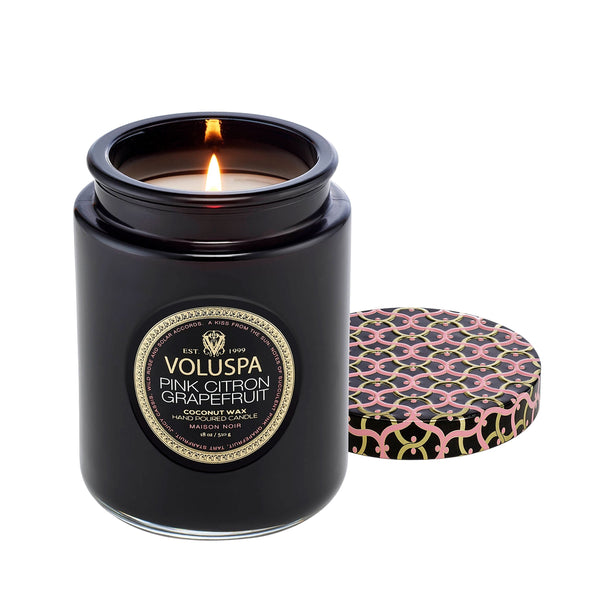 VOLUSPA Pink Citron Grapefruit 100hr Candle