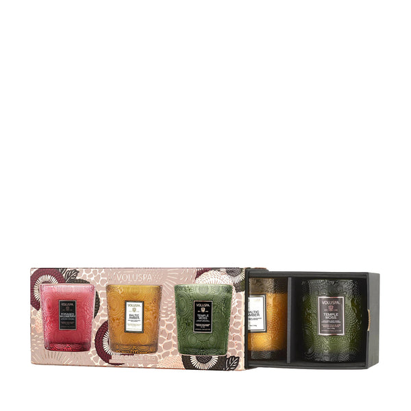 VOLUSPA Restoration Candle Trio Value $135
