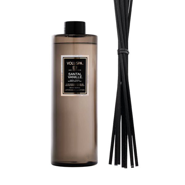 VOLUSPA Santal Vanille Diffuser Refill + Reeds
