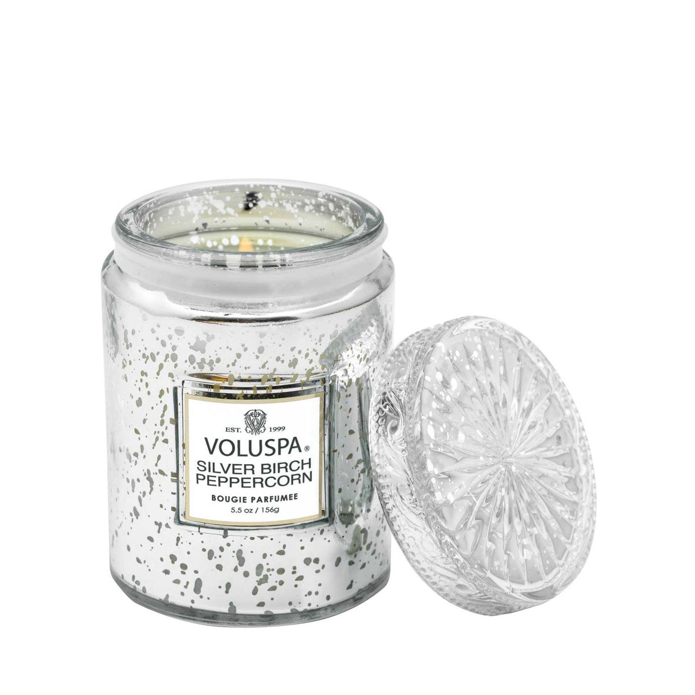 VOLUSPA Silver Birch Peppercorn 50hr Candle