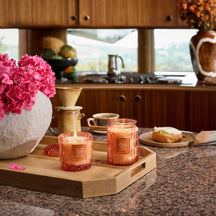 VOLUSPA Spiced Pumpkin 100hr Candle + Glass Lid