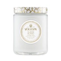 VOLUSPA Suede Blanc 100hr Candle