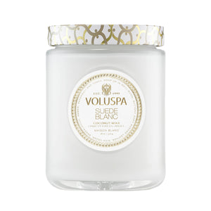 VOLUSPA Suede Blanc 100hr Candle