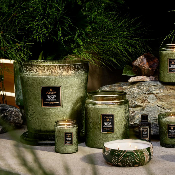 VOLUSPA Temple Moss 250hr/3.5kg Hearth Candle