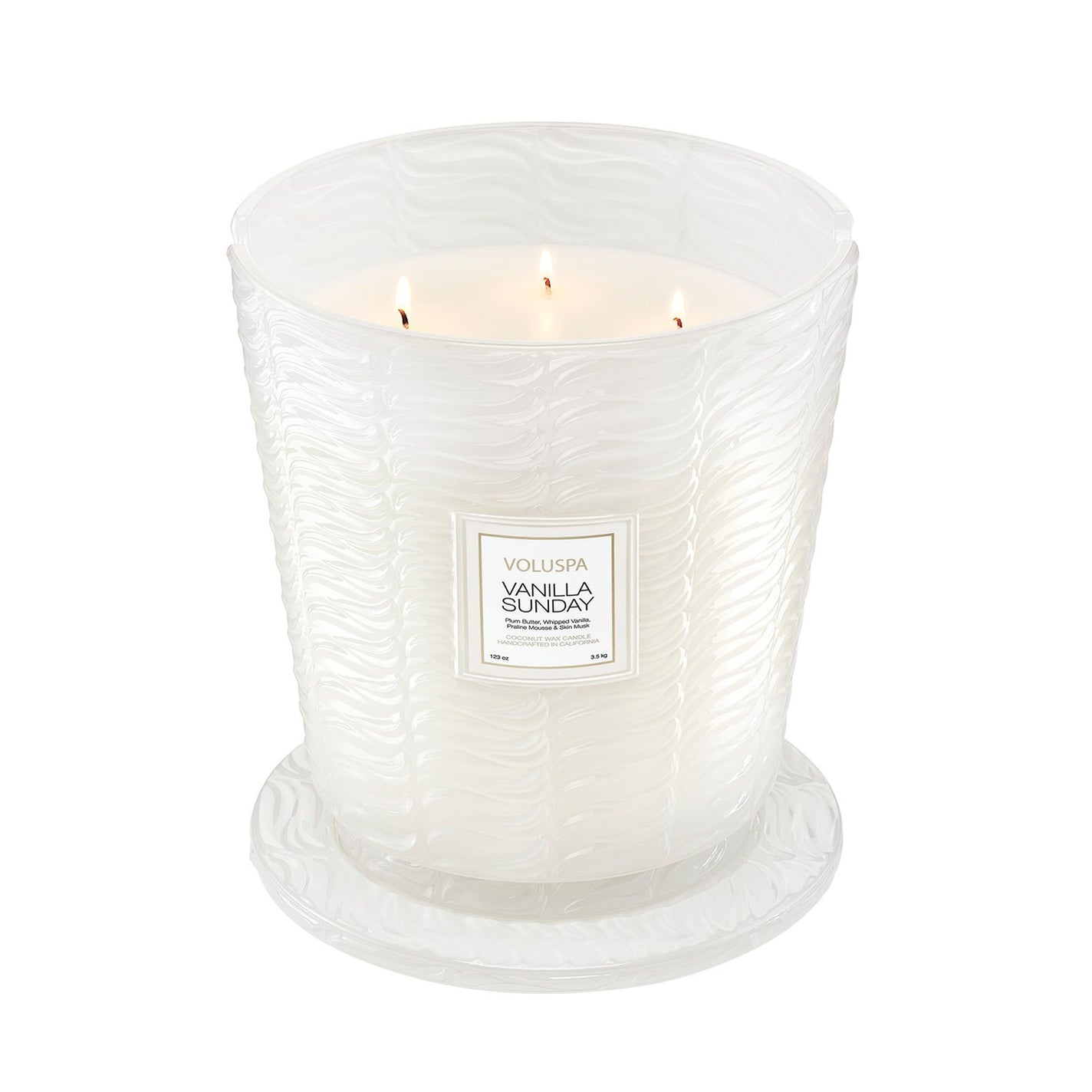 VOLUSPA Vanilla Sunday 250hr 5 Wick Hearth Candle