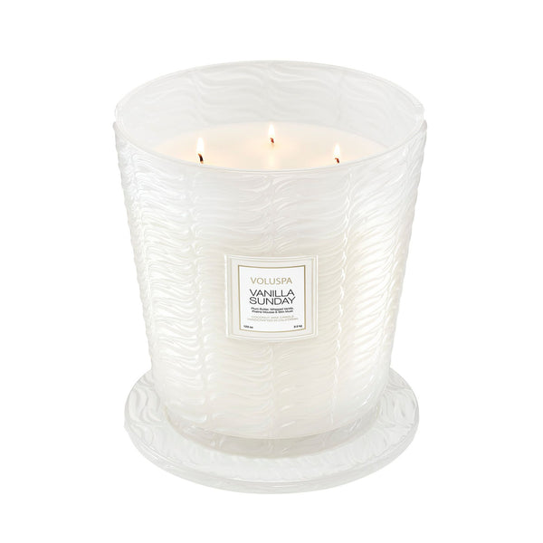 VOLUSPA Vanilla Sunday 250hr 5 Wick Hearth Candle