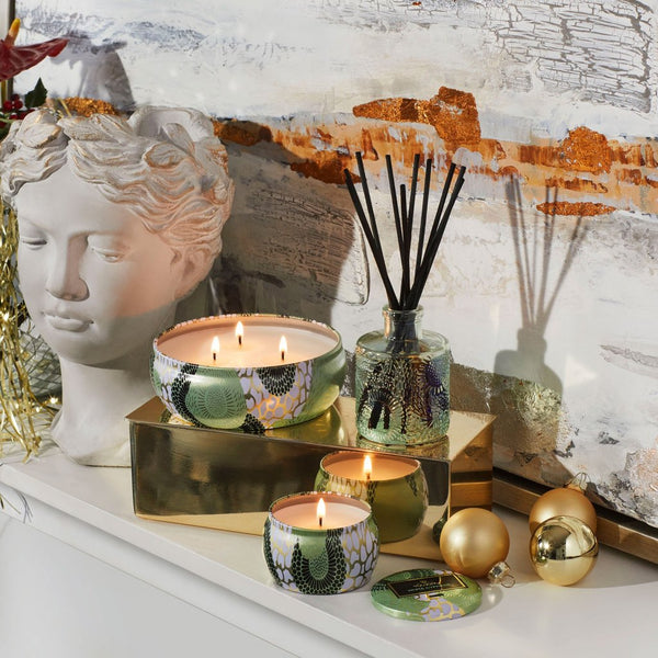 VOLUSPA White Cypress Decorative Candle