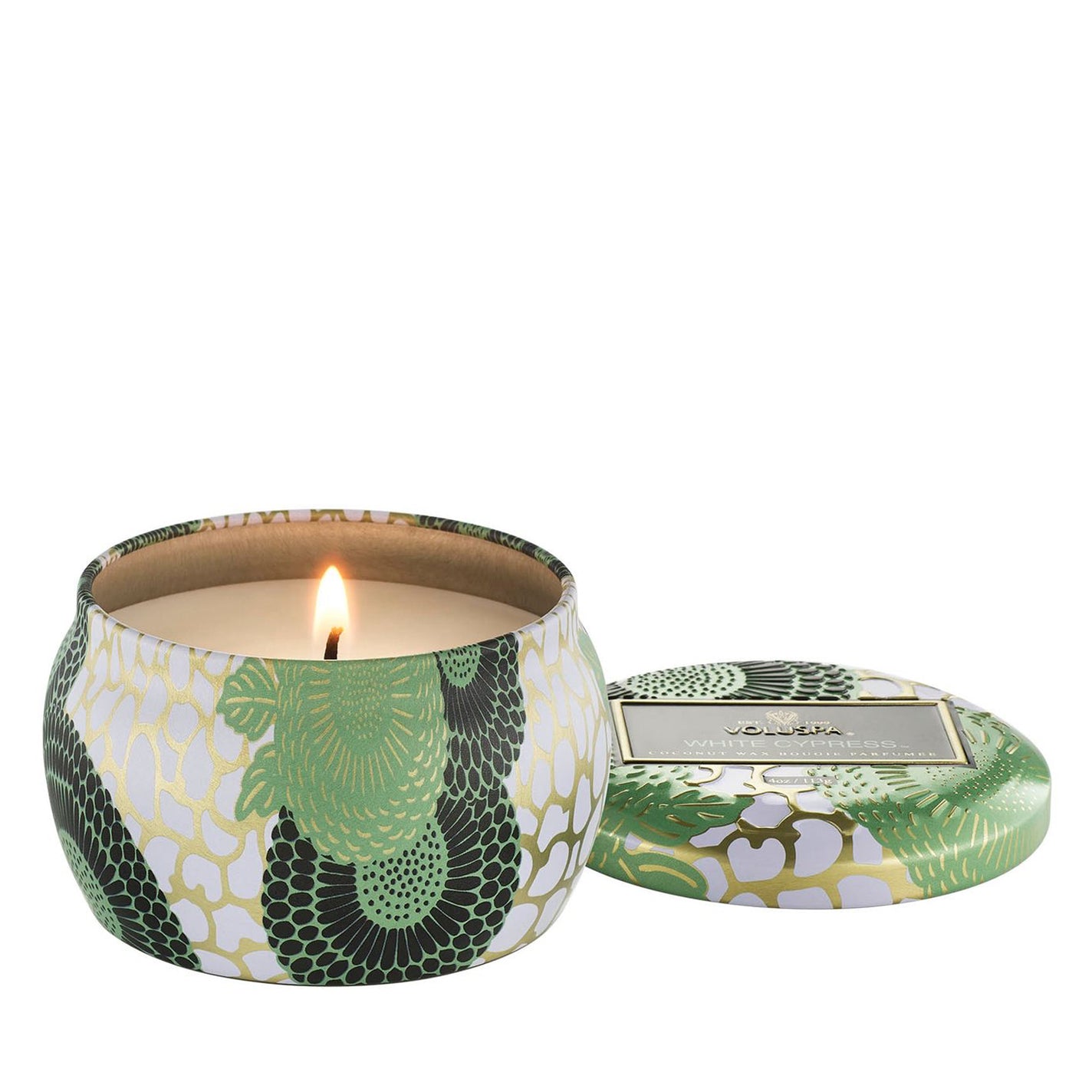 VOLUSPA White Cypress Decorative Candle
