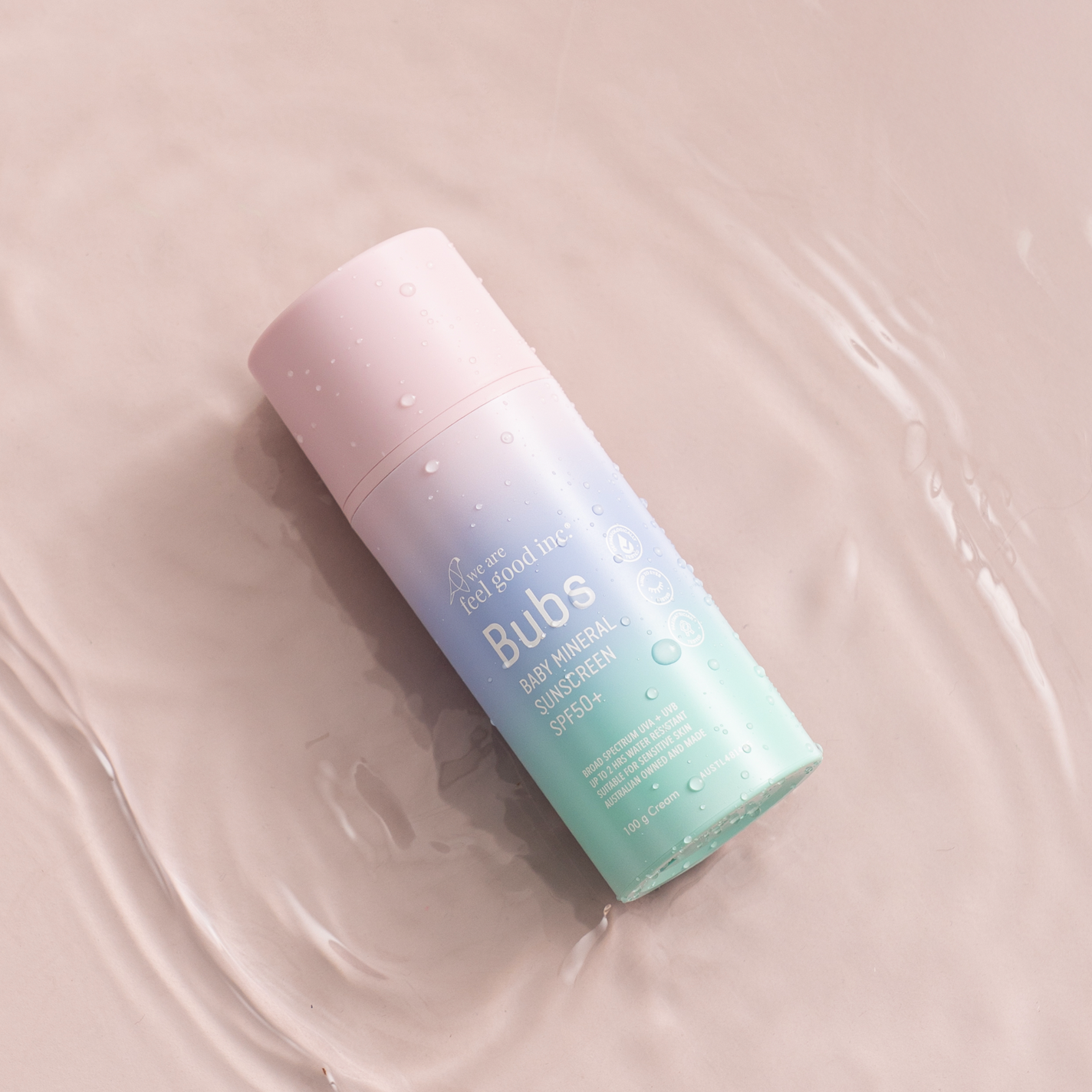 We Are Feel Good Inc. Bubs Baby Mineral Sunscreen SPF50+