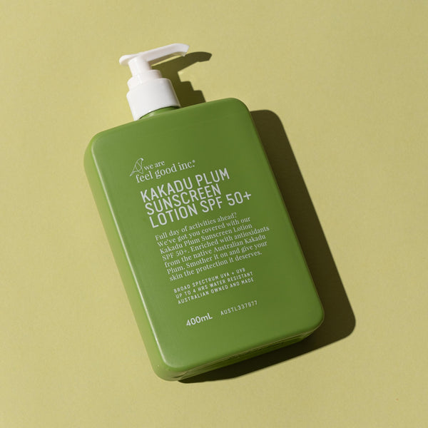 We Are Feel Good Inc. Kakadu Plum Sunscreen Lotion SPF50+ 400ml